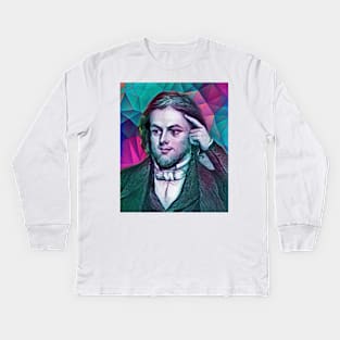 Rufus Wilmot Griswold Portrait | Rufus Wilmot Griswold Artwork 4 Kids Long Sleeve T-Shirt